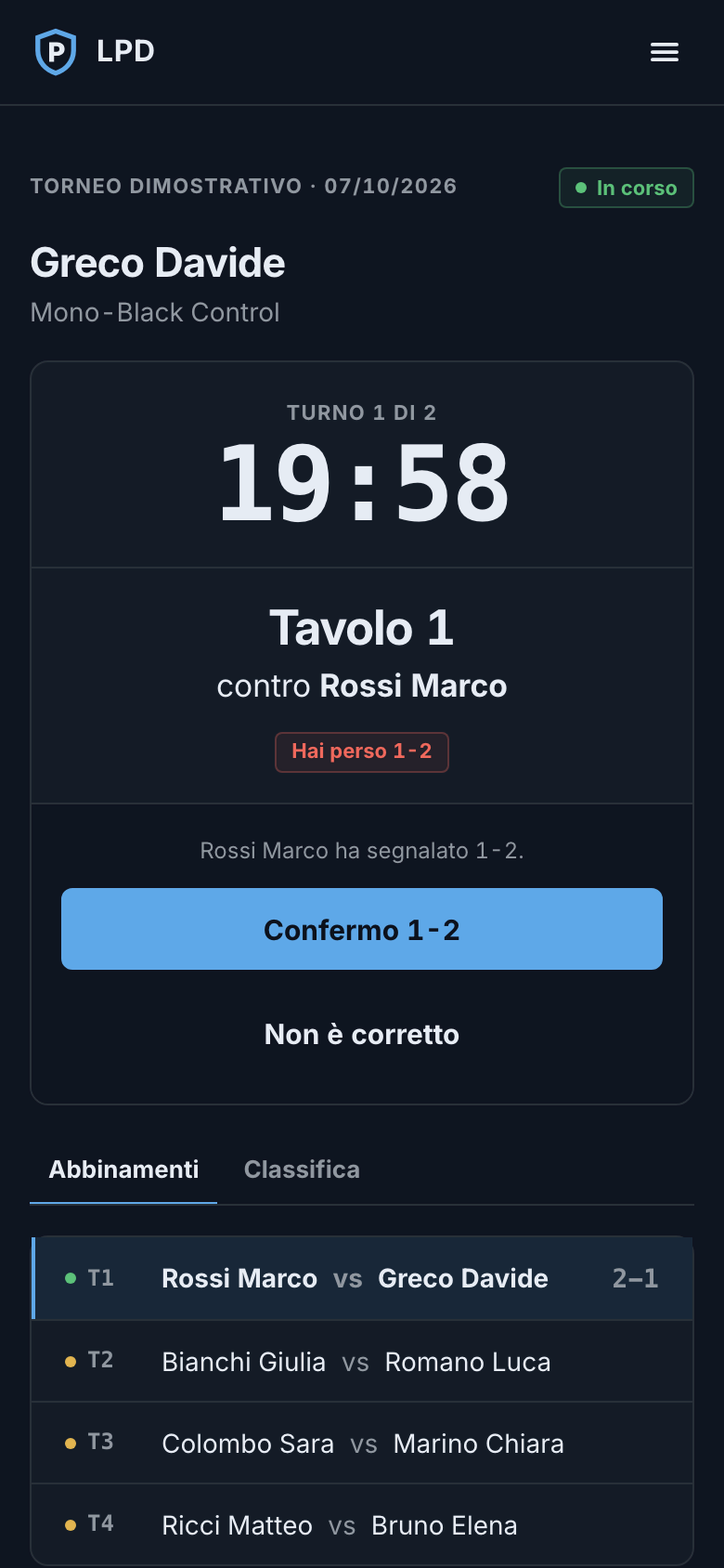 Risultati